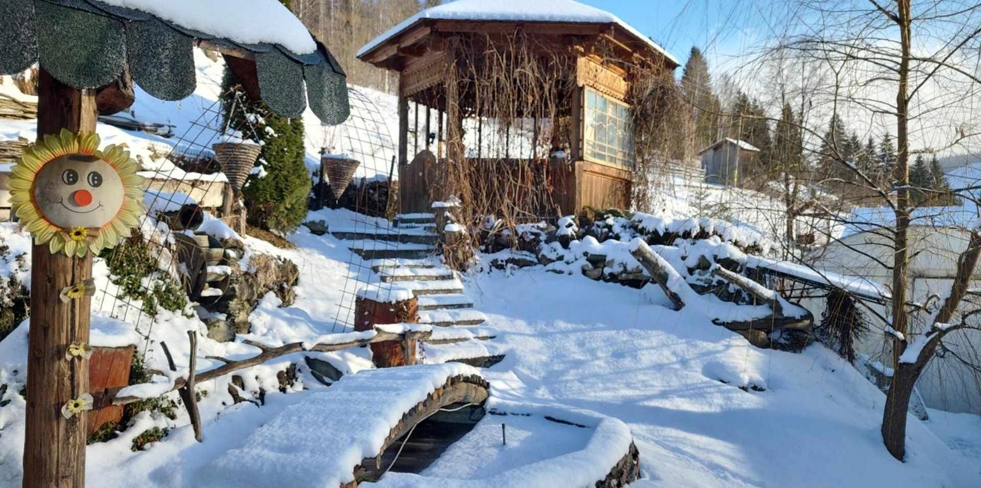 Casa Timan Park Villa Fundu Moldovei Bagian luar foto